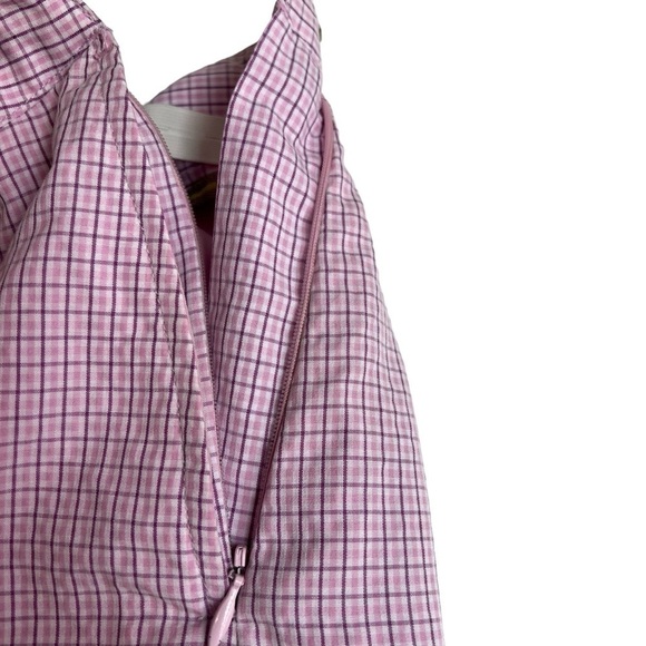 Greg Norman Skort Play Dry Moisture Wicking Pink Gingham Size 10 - Picture 9 of 13